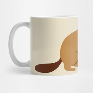 Curious beaver Mug